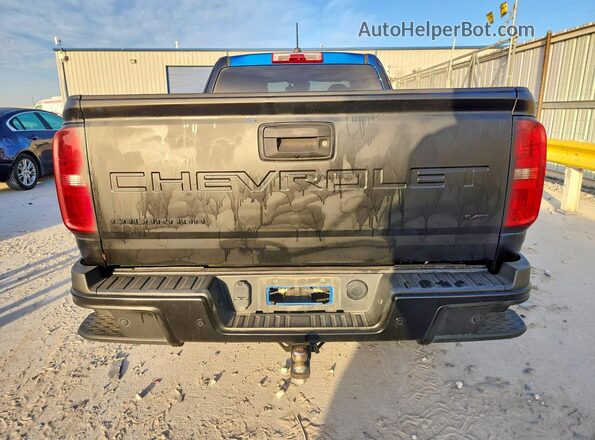 1GCHSCEN8M1161750 2021 CHEVROLET COLORADO Blue Rear view