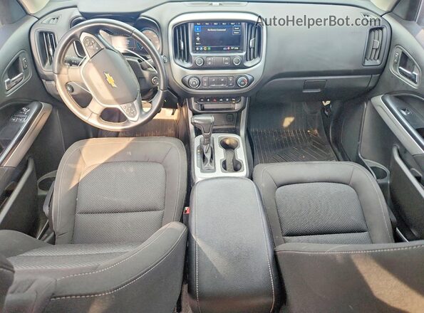 1GCHSCEN8M1161750 2021 CHEVROLET COLORADO Blue Dashboard view