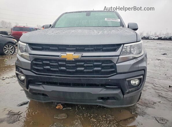 1GCHTCENXM1244481 2021 CHEVROLET COLORADO Gray Вид спереду