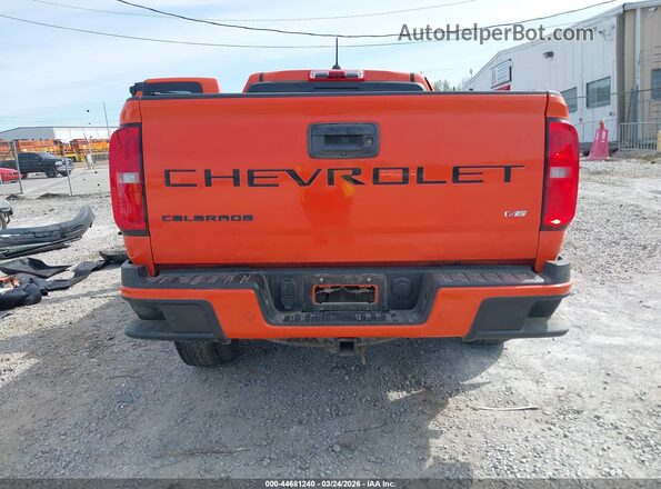 1GCHTDEN4M1243526 2021 CHEVROLET COLORADO Orange 