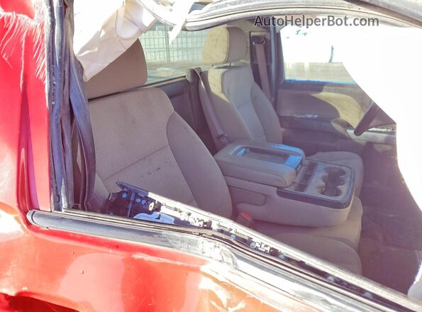 1GCNKRECXGZ152350 2016 CHEVROLET 1500 Red Widok tylnych siedzeń