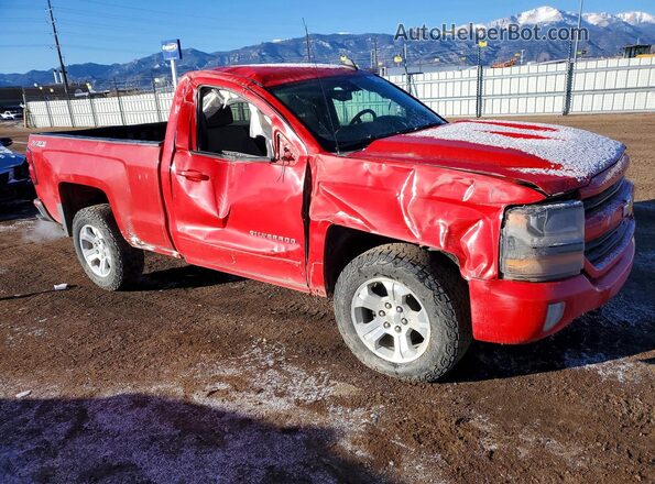 1GCNKRECXGZ152350 2016 CHEVROLET 1500 Red Przód prawy