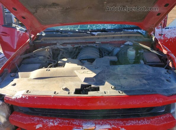 1GCNKRECXGZ152350 2016 CHEVROLET 1500 Red Widok wnętrza z tyłu