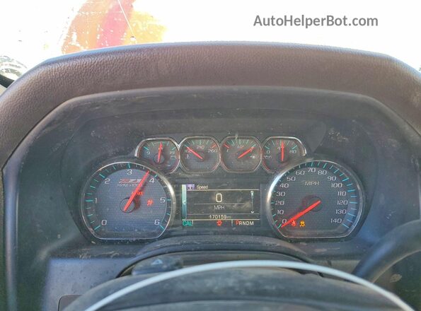 1GCNKRECXGZ152350 2016 CHEVROLET 1500 Red Widok zestawu wskaźników