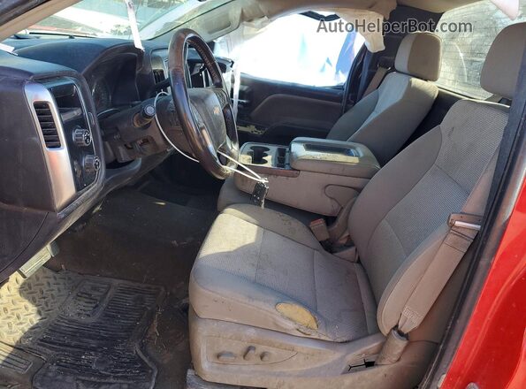 1GCNKRECXGZ152350 2016 CHEVROLET 1500 Red Widok wnętrza z przodu