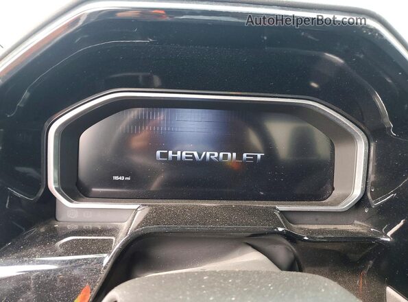1GCPACED0TZ180850 2026 CHEVROLET SILVERADO Gray Вид щитка приладів