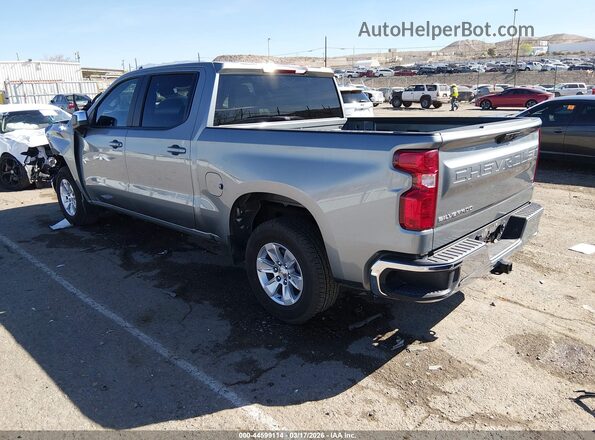1GCPACED6TZ221420 2026 CHEVROLET SILVERADO Silver Trasero izquierdo