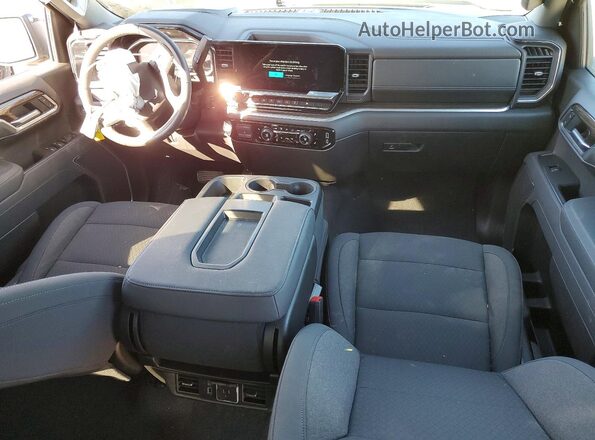 1GCPADED2TZ188566 2026 CHEVROLET SILVERADO Gray Dashboard view