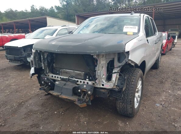 1GCPDBEK8NZ571151 2022 CHEVROLET SILVERADO Серебряный 