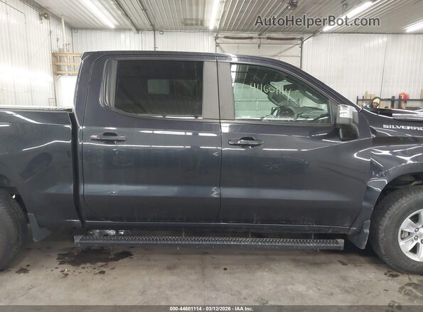 1GCPDDEK0NZ645318 2022 CHEVROLET SILVERADO Dark Blue 