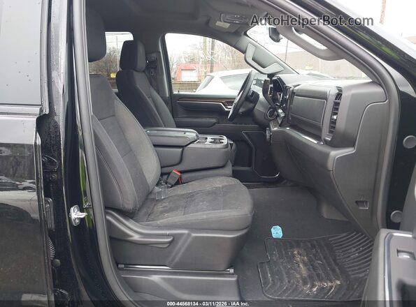 1GCPKKEKXSZ109255 2025 CHEVROLET SILVERADO Черный Вид салона спереди