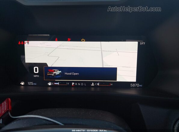 1GCPSBEK7T1118866 2026 CHEVROLET COLORADO White Вид задніх сидінь