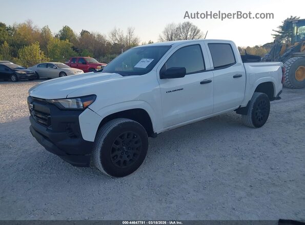 1GCPSBEK7T1118866 2026 CHEVROLET COLORADO White Передня ліва чверть