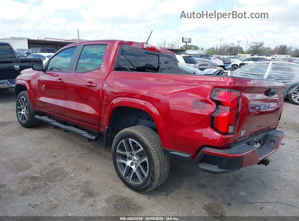 1GCPSCEK2R1263991 2024 CHEVROLET COLORADO Красный Задняя левая четверть