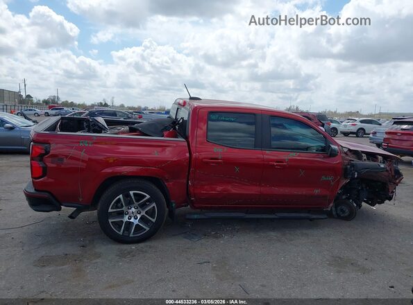 1GCPSCEK2R1263991 2024 CHEVROLET COLORADO Красный Вид задней части салона
