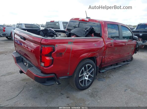 1GCPSCEK2R1263991 2024 CHEVROLET COLORADO Красный Задняя правая четверть