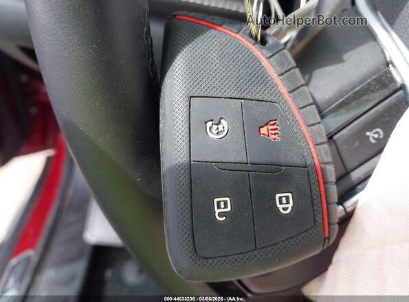 1GCPSCEK2R1263991 2024 CHEVROLET COLORADO Красный Вид панели приборов