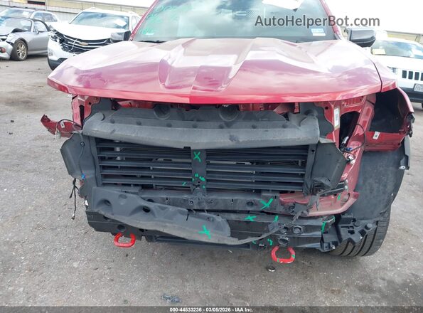 1GCPSCEK2R1263991 2024 CHEVROLET COLORADO Красный Вид спереди