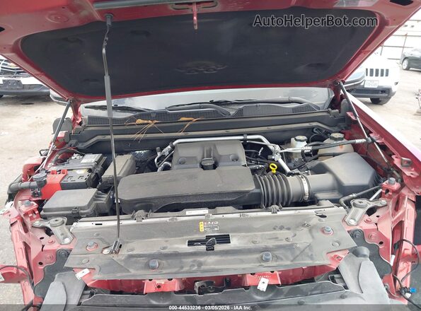 1GCPSCEK2R1263991 2024 CHEVROLET COLORADO Красный Вид сзади
