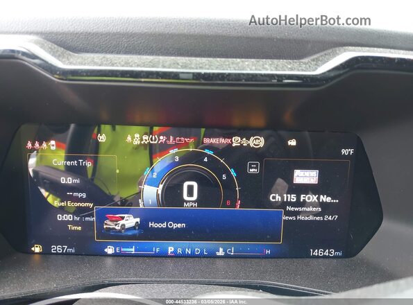 1GCPSCEK2R1263991 2024 CHEVROLET COLORADO Красный Вид задних сидений