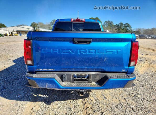 1GCPSCEK4R1229793 2024 CHEVROLET COLORADO Blue უკანა ხედი