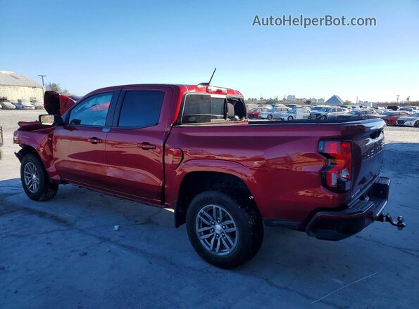1GCPSCEK8R1237587 2024 CHEVROLET COLORADO Red Trasero izquierdo