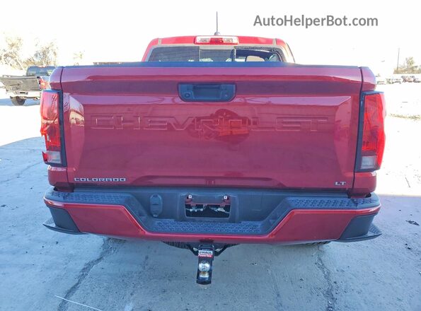 1GCPSCEK8R1237587 2024 CHEVROLET COLORADO Red Vista trasera