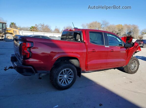 1GCPSCEK8R1237587 2024 CHEVROLET COLORADO Red Trasero derecho