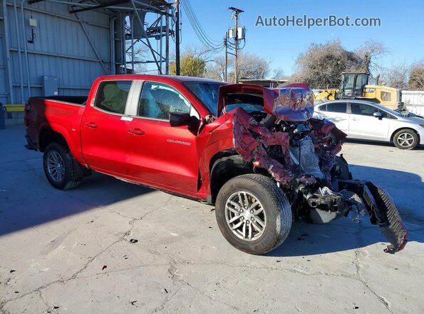 1GCPSCEK8R1237587 2024 CHEVROLET COLORADO Red Delantero derecho