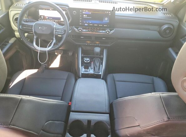 1GCPTEEK7T1104125 2026 CHEVROLET COLORADO White წინა პანელის ხედი