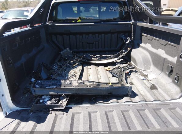 1GCPTFEK6S1207007 2025 CHEVROLET COLORADO White Vista del cuadro de instrumentos