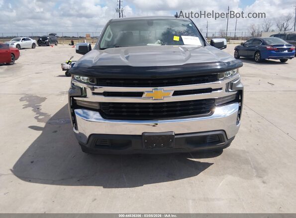 1GCPWCED2MZ134200 2021 CHEVROLET SILVERADO Gray Вид щитка приладів