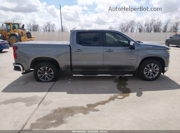 1GCPWCED2MZ134200 2021 CHEVROLET SILVERADO Gray Вид задньої частини салону