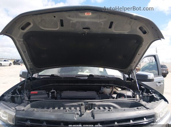1GCPWCED2MZ134200 2021 CHEVROLET SILVERADO Gray Вид ззаду