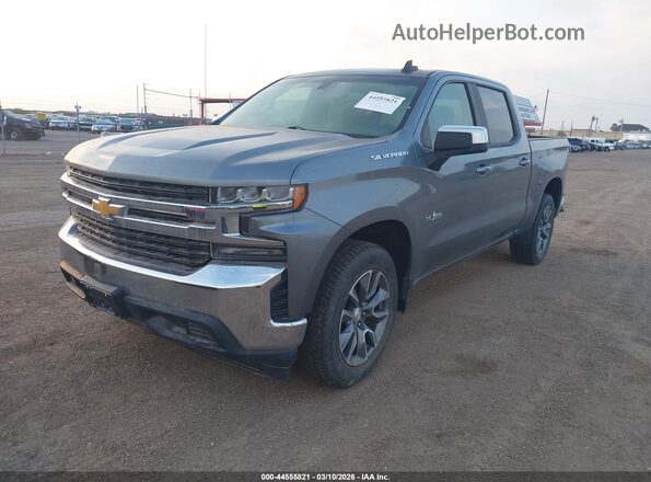 1GCPWCED4LZ149554 2020 CHEVROLET SILVERADO Gray Front left