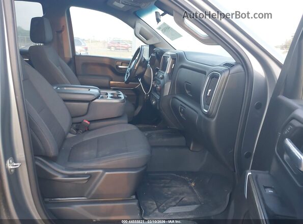1GCPWCED4LZ149554 2020 CHEVROLET SILVERADO Gray Front interior view