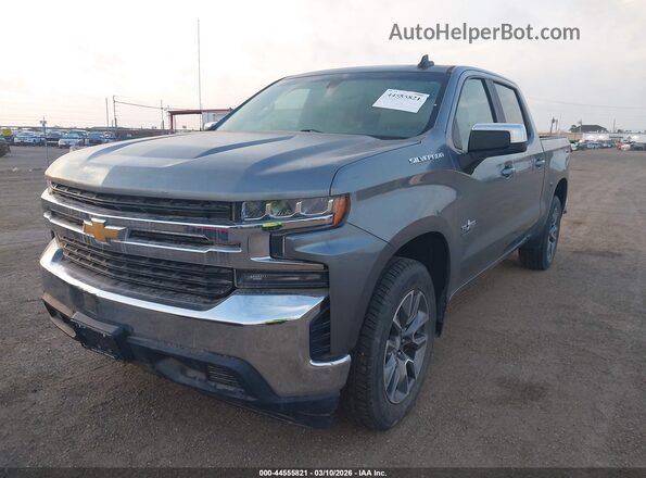 1GCPWCED4LZ149554 2020 CHEVROLET SILVERADO Gray Front view