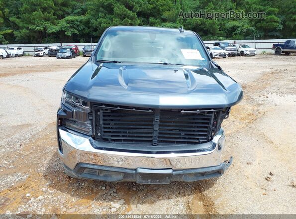 1GCPWCET3MZ263599 2021 CHEVROLET SILVERADO Gray Widok wnętrza z tyłu