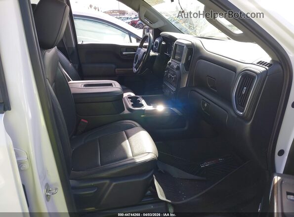 1GCPYFED0LZ184412 2020 CHEVROLET SILVERADO White Vista interior delantera