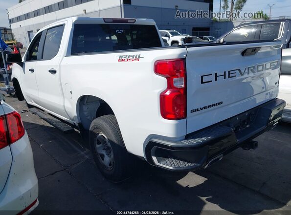 1GCPYFED0LZ184412 2020 CHEVROLET SILVERADO White Trasero izquierdo
