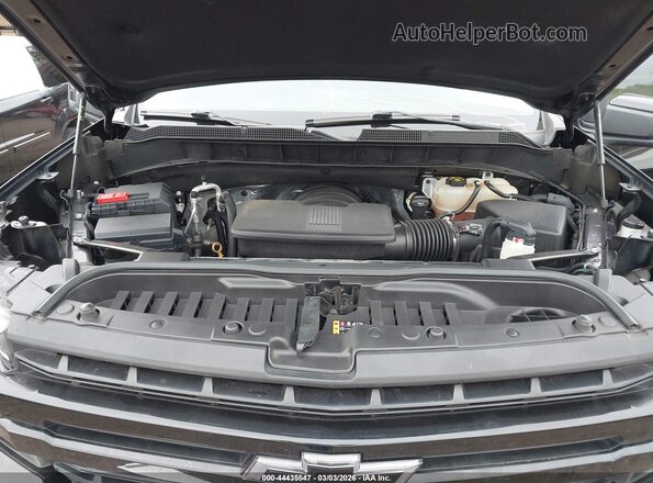 1GCPYFEL5LZ281130 2020 CHEVROLET SILVERADO Черный Вид сзади