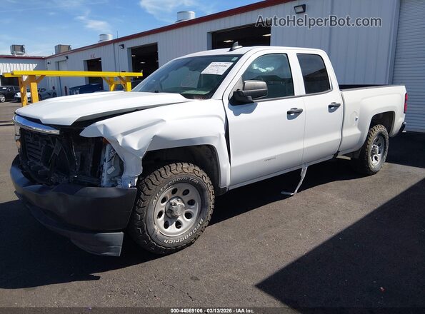 1GCRCNEC4HZ297876 2017 CHEVROLET SILVERADO White Առջևի ձախ երեք քառորդ տեսարան
