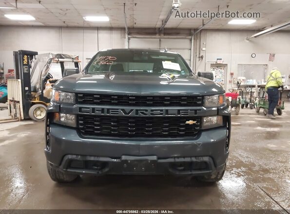 1GCRYBEF6KZ178809 2019 CHEVROLET SILVERADO Blue Vista del cuadro de instrumentos