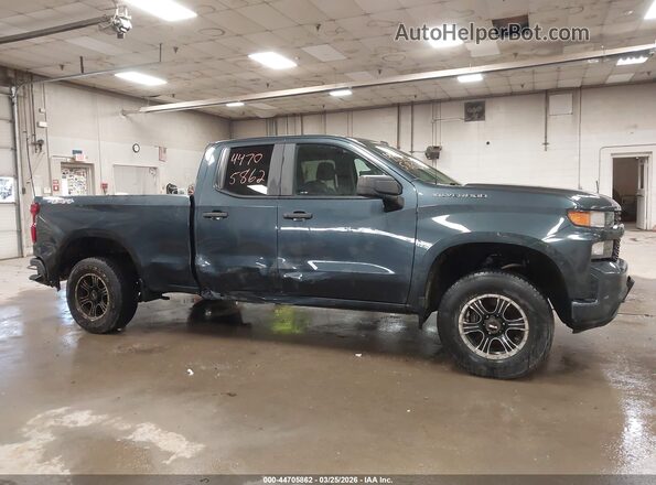 1GCRYBEF6KZ178809 2019 CHEVROLET SILVERADO Blue Vista interior trasera