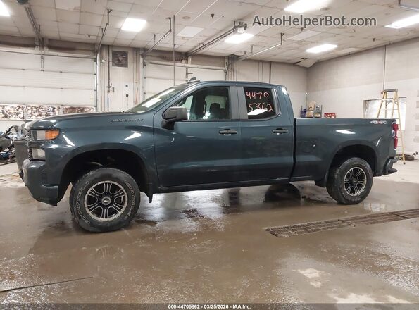 1GCRYBEF6KZ178809 2019 CHEVROLET SILVERADO Blue Vista interior de 360 grados
