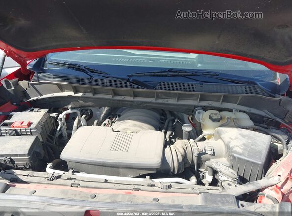 1GCUDDED1NZ523992 2022 CHEVROLET SILVERADO Red Вид ззаду