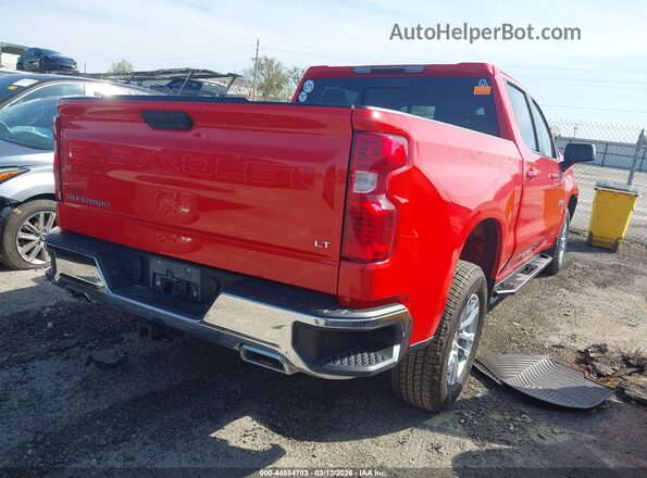 1GCUDDED1NZ523992 2022 CHEVROLET SILVERADO Red Задня права чверть