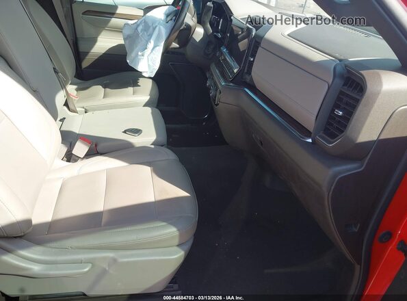 1GCUDDED1NZ523992 2022 CHEVROLET SILVERADO Red Вид салону спереду