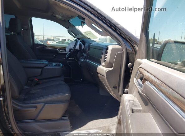 1GCUDDED3NZ644930 2022 CHEVROLET SILVERADO Black Vista interior delantera