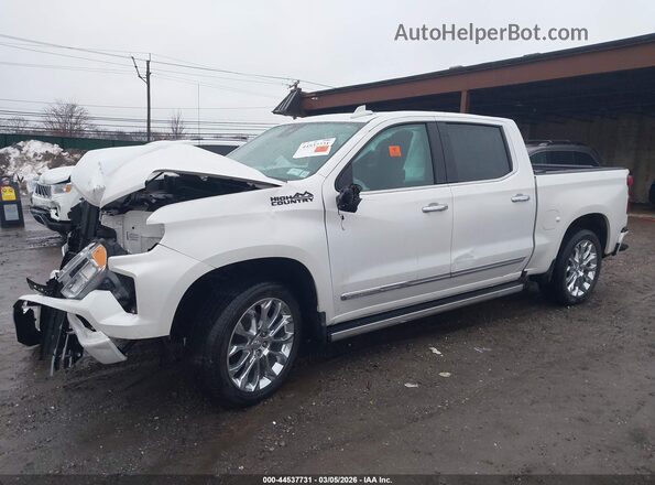 1GCUDJED6RZ343699 2024 CHEVROLET SILVERADO White Առջևի ձախ երեք քառորդ տեսարան
